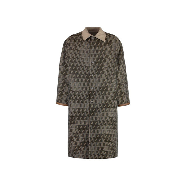 Fendi Beige Cotton Coat
