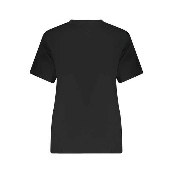 Converse Black Cotton Women's T-Shirt
