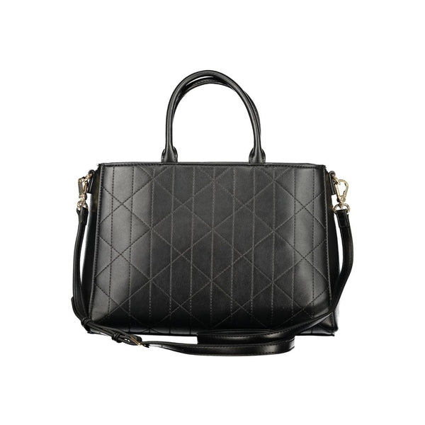 Mario Valentino Black Polyurethane Women's Bag