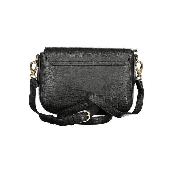 Mario Valentino Black Polyurethane Women's Bag