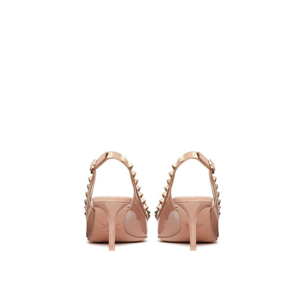 Valentino Garavani Beige Calfskin High Heel Pumps