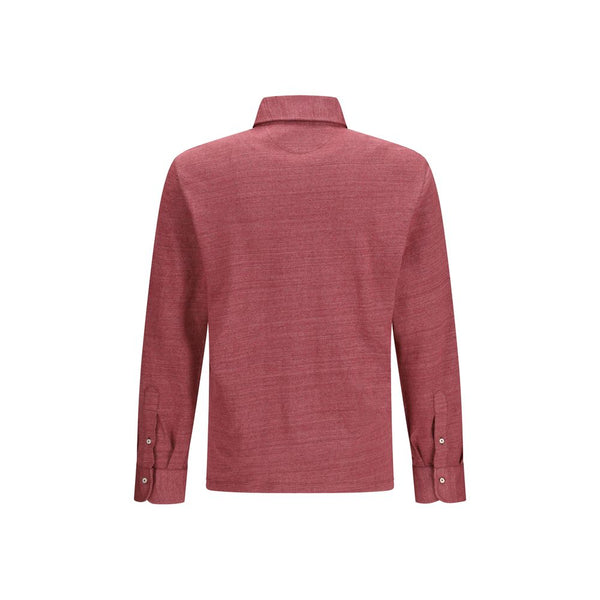 Brunello Cucinelli Multicolor Linen Polo Shirt