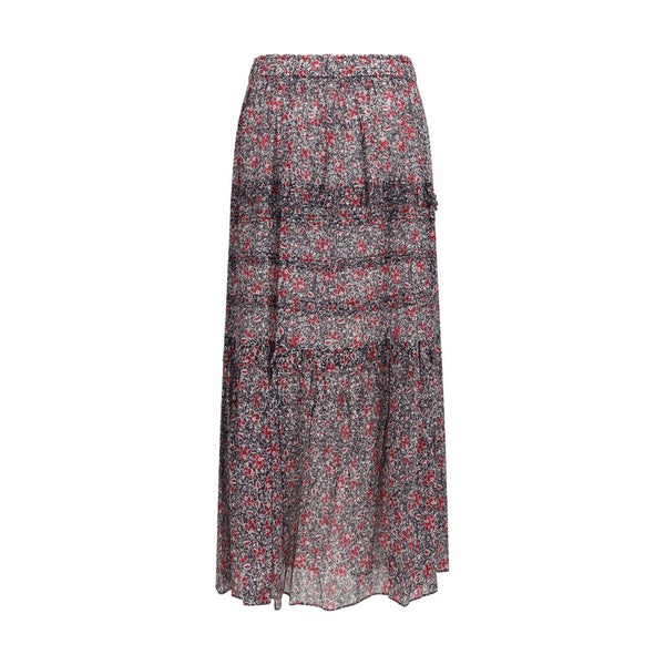 Isabel Marant Étoile Purple Cotton Long Skirt