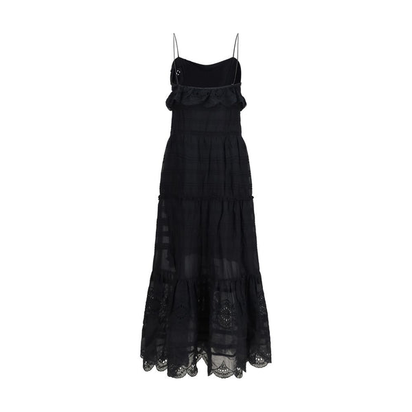 Isabel Marant Étoile Black Cotton Casual Dress