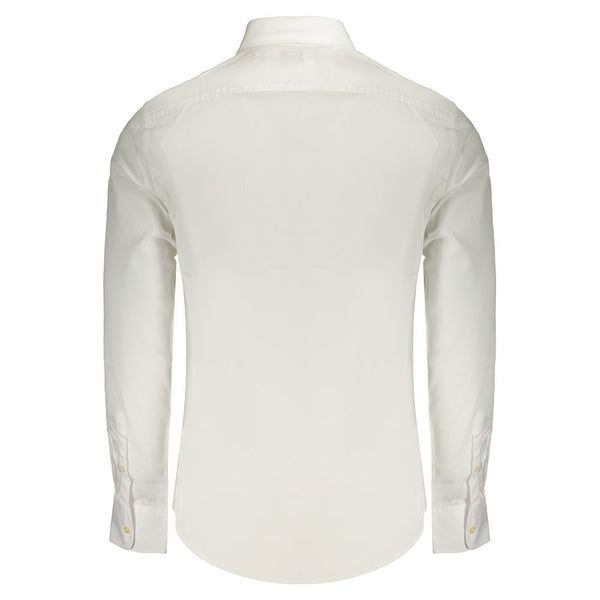 U.S. Grand Polo Bianco Cotton Men's Shirt