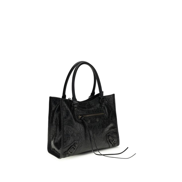 Balenciaga Black Lamb Ovis Aries Aries Handbag