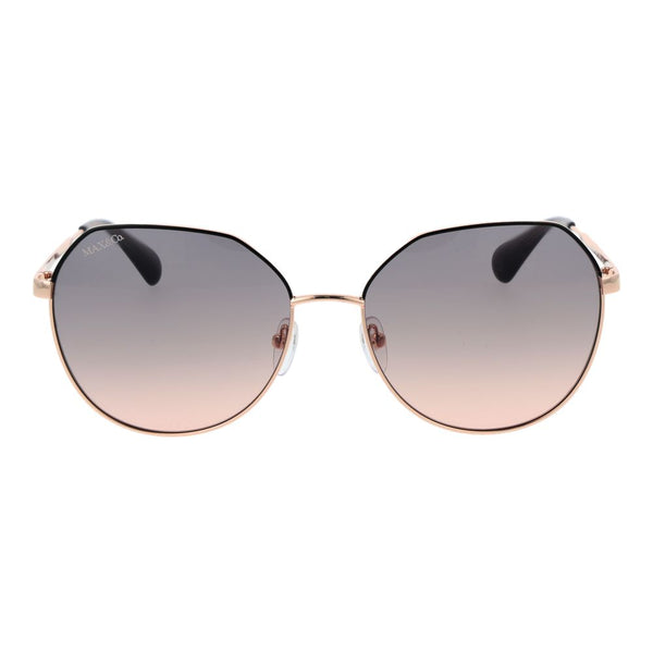 Max & Co Rose Gold Metal & Plastic Sunglasses
