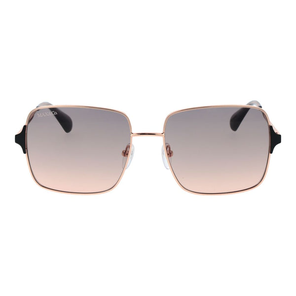Max & Co Rose Gold Metal Sunglasses
