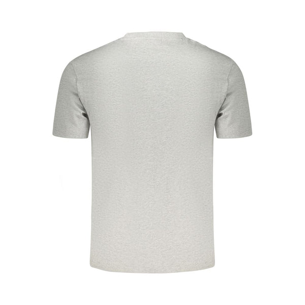 Napapijri Gray Cotton Men's T-Shirt