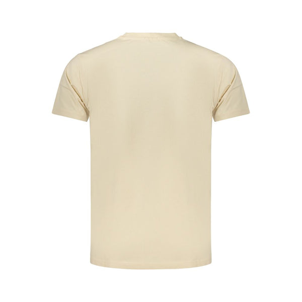 Rifle Beige Cotton Men's T-Shirt