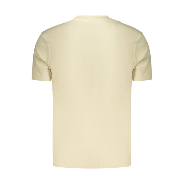 Ellesse Beige Cotton Mens T-Shirt