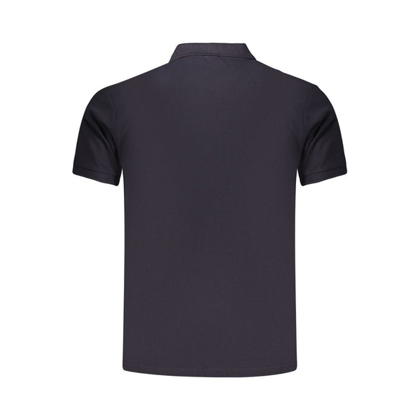 Rifle Blue Cotton Men's Polo Shirt
