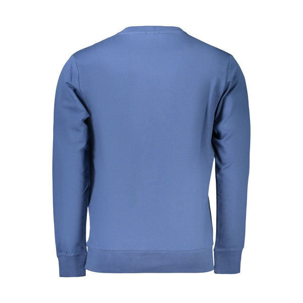 Rifle Blue Cotton Men's Sweatshirt
