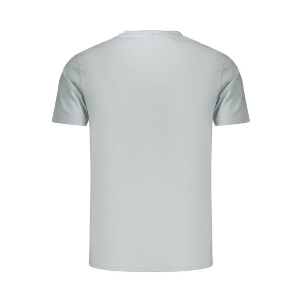 Rifle Light Blue Cotton Men's T-Shirt