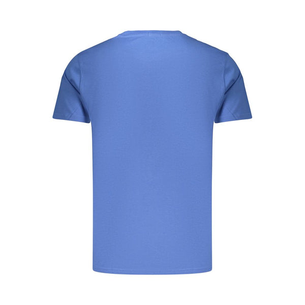 Rifle Blue Cotton Mens T-Shirt