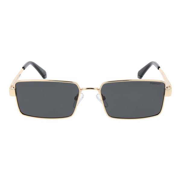 Polaroid Gold Metal Sunglasses