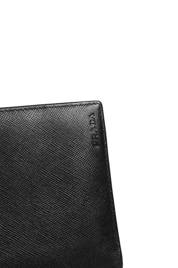 Prada Saffiano Leather Slim Card Holder Wallet