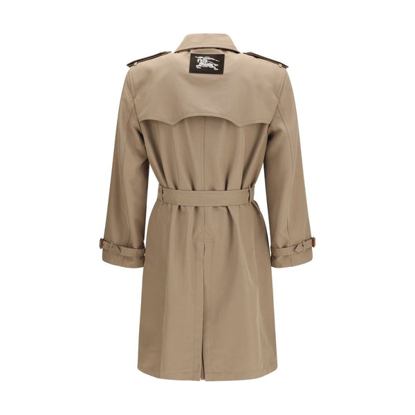 Burberry Brown Silk Trench Coat