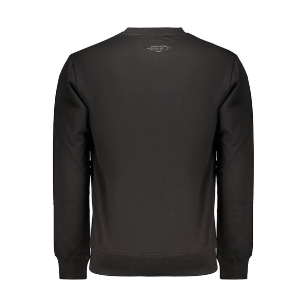 Coveri Moving Black Cotton Men's Sweatshirt