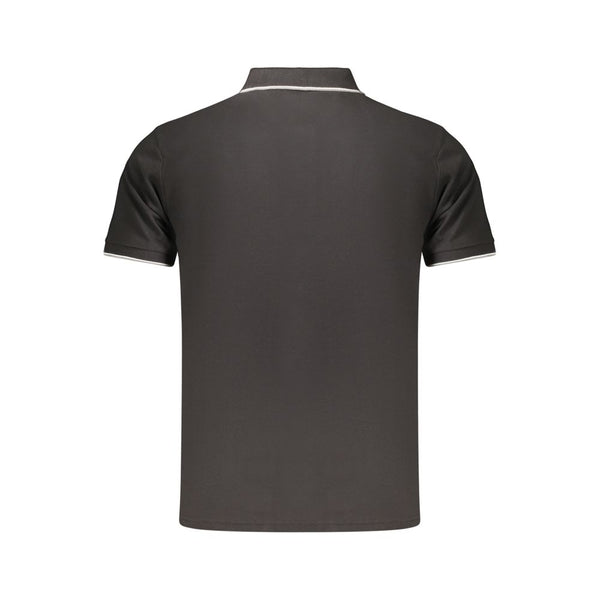 Coveri Moving Black Cotton Men's Polo