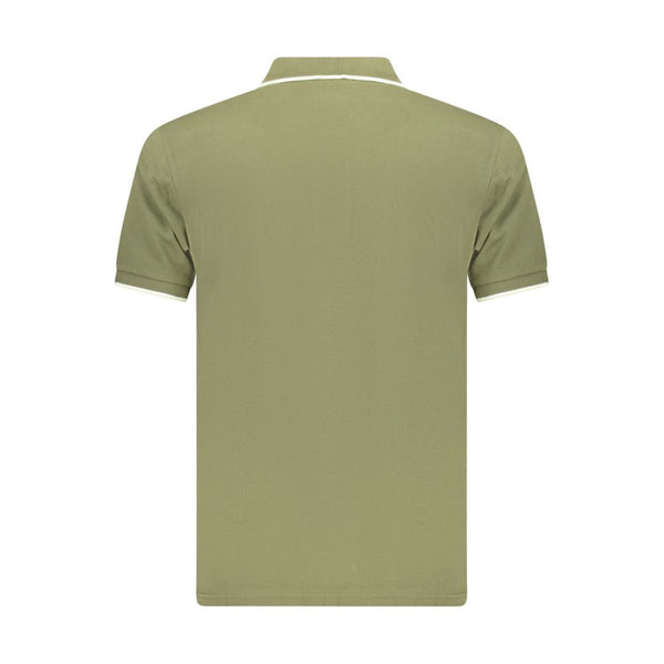 Coveri Moving Green Cotton Men's Polo