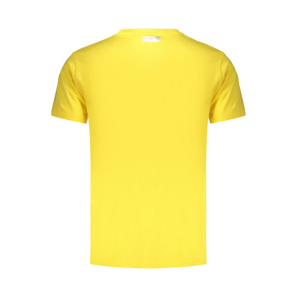 Bikkembergs Yellow Cotton Men's T-Shirt