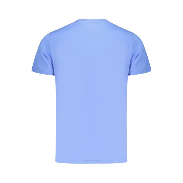 Tommy Hilfiger Blue Cotton Men's T-Shirt