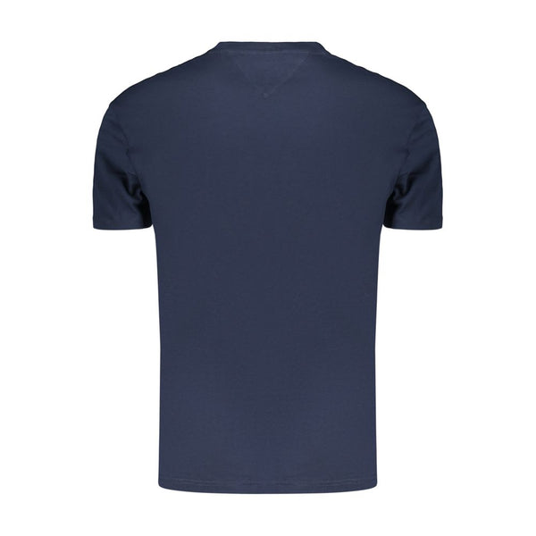 Tommy Hilfiger Blue Cotton Men's T-Shirt