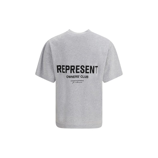 Represent Gray Cotton T-Shirt