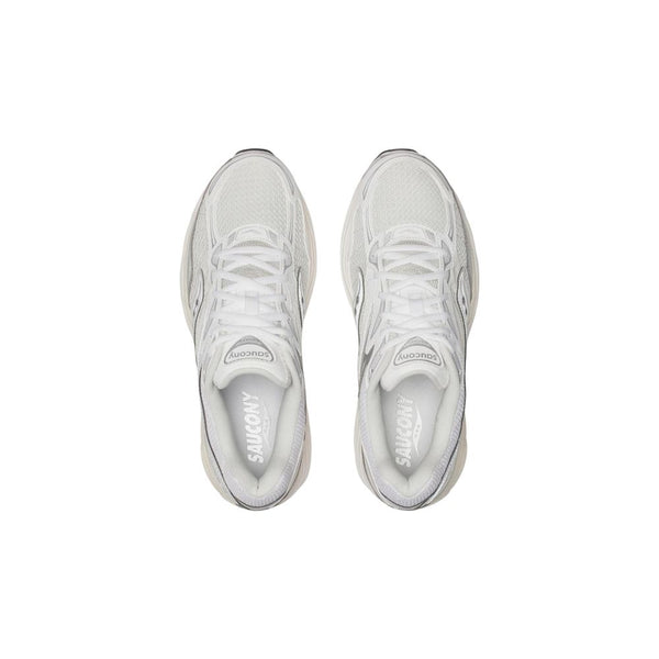 Saucony Silver Synthetic Athletic Sneakers