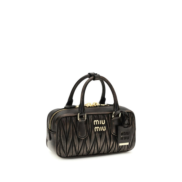 Miu Miu Brown Lamb Ovis Aries Handbag