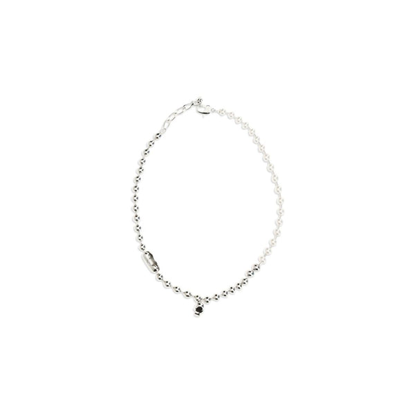 Alexander McQueen White Brass Necklace