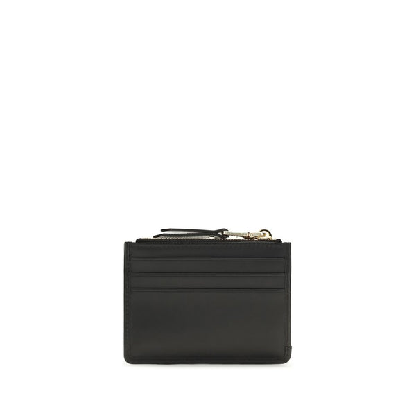 Miu Miu Black Lamb Ovis Aries Wallet