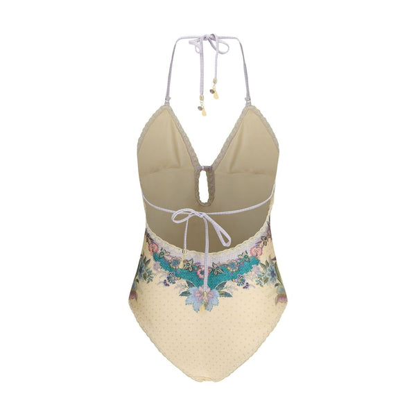 Zimmermann Beige Polyamide One-Piece Swimsuit