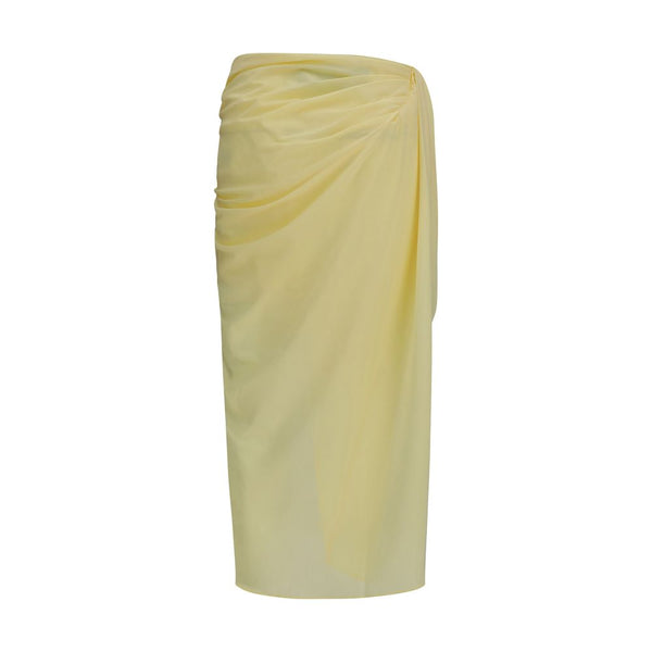 Jacquemus Multicolor Polyester Midi Skirt