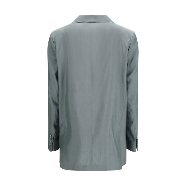 Max Mara Bicolor Wool Oves Aries Blazer