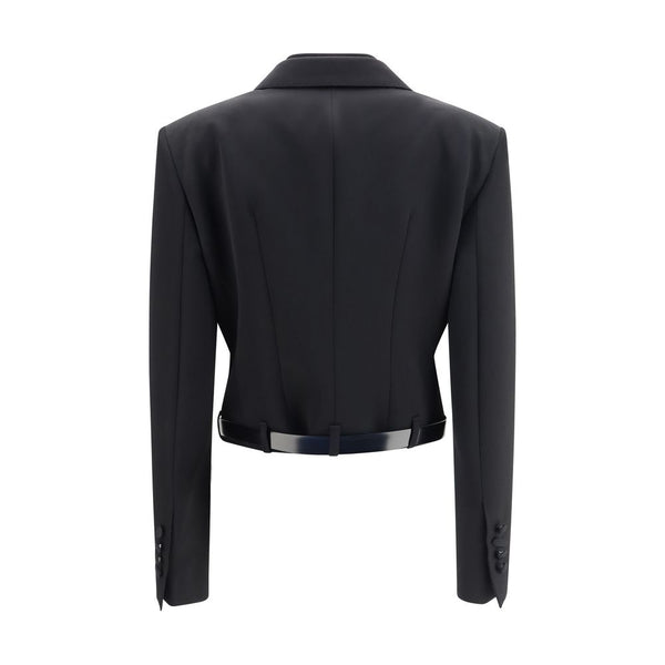 Dolce & Gabbana Black Wool Oves Aries Jacket