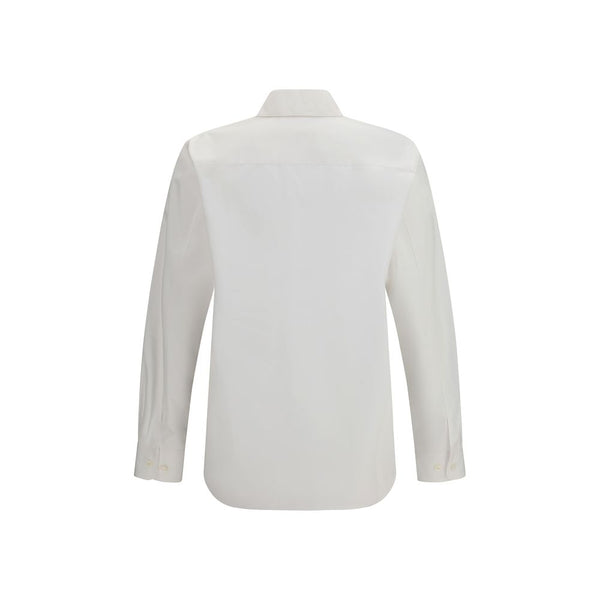 Umit Benan White Cotton Dress Shirt