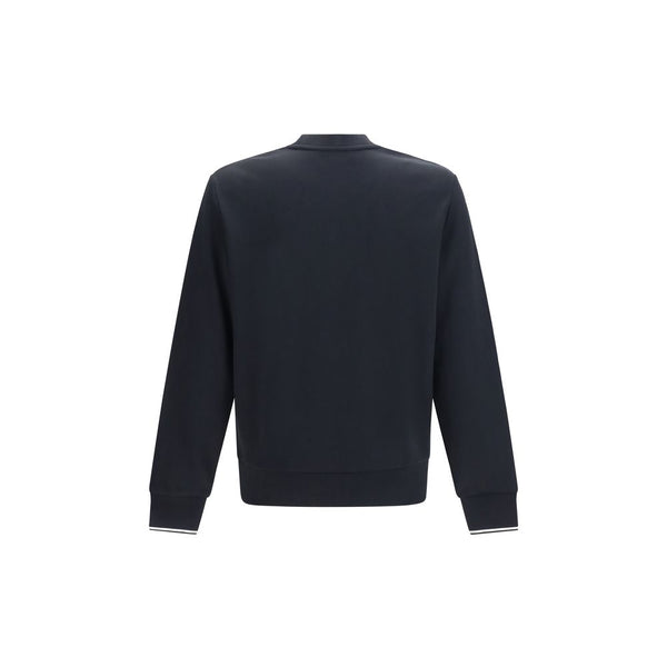 Fred Perry Black Cotton Sweatshirt