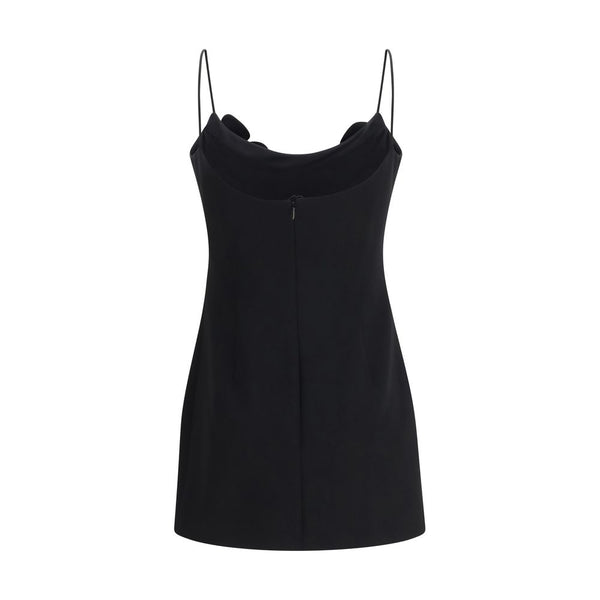 Magda Butrym Black Wool Oves Aries Casual Dress