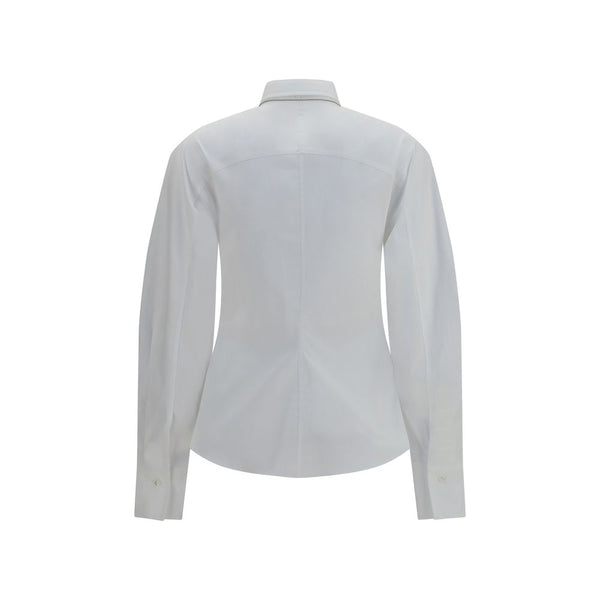 Brunello Cucinelli White Cotton Dress Shirt