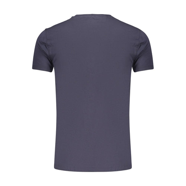 Marina Militare Blue Cotton Men's T-Shirt