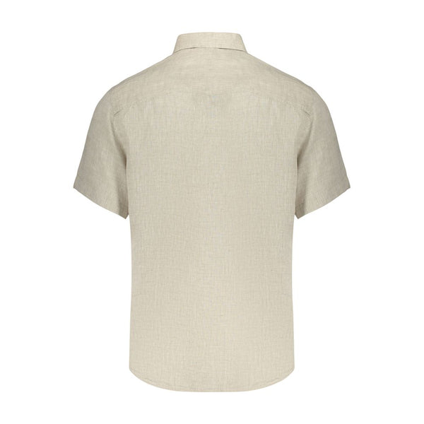 North Sails Beige Linen Men's Shirt
