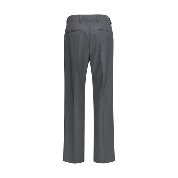 Valentino Garavani Gray Wool Oves Aries Dress Pants