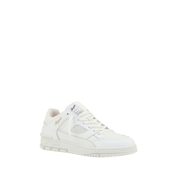 Axel Arigato White Calf Leather Bos Taurus Athletic Sneakers