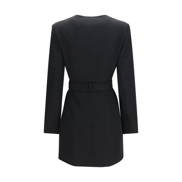 Balmain Black Wool Oves Aries Blazer