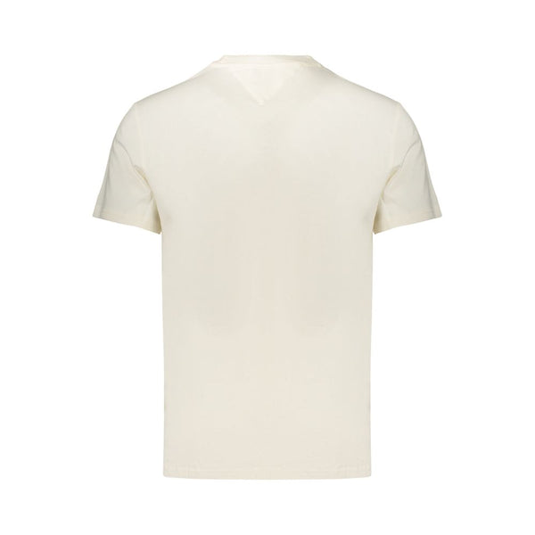 Tommy Hilfiger Bianco Cotton Men's T-Shirt