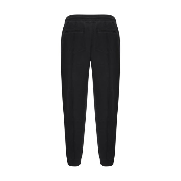 Brunello Cucinelli Black Cotton Joggers (Workout Pants)