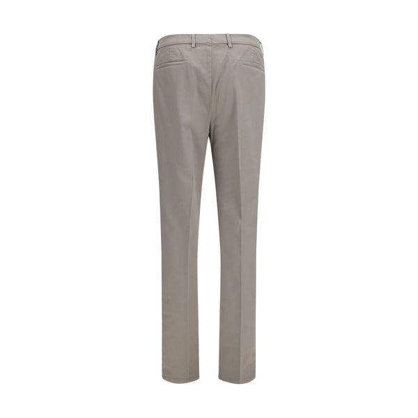 Brunello Cucinelli Bicolor Cotton Chino Pants