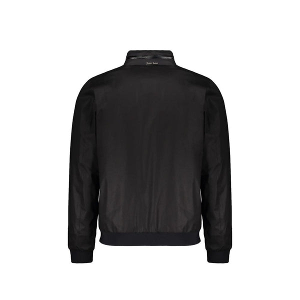 Herno Black Cotton Full-Length Jacket